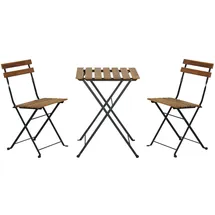 casa.pro Bistroset Bovino 3-tlg. Braun