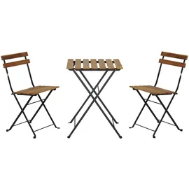 casa.pro Bistroset Bovino 3-tlg. Braun