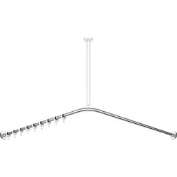 Duschvorhangstange Hewi System 900 (Ausführung: Duschvorhangstange Hewi System 900 887x887mm chrom)