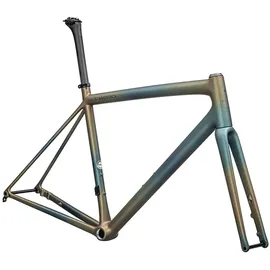 Specialized S-works Aethos Frameset Satin Deep Lake Metallic / Green Pearl / Burnt Gold Metallic Fades / Dark Navy