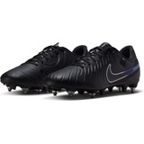 Nike Herren Legend 10 Academy Sg-Pro Ac Fußballschuh, Black Chrome Hyper Royal, 39 EU