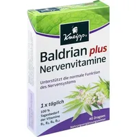 Kneipp Baldrian plus Nervenvitamine Dragees 40 St.