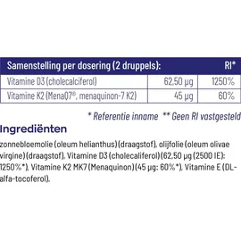 Vitakruid Vitamin D3 & K2 Tropfen 10 ml