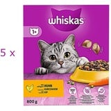 Whiskas 1+ mit Huhn 5 x 800 g