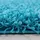 Ayyildiz Hochflorteppich Life 1500 Türkis 80 cm x 150 cm