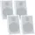 Pronomic FLS-540 WH Paar Flatpanel Wandlautsprecher Box weiß 2x Set