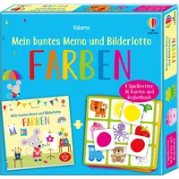 Usborne Verlag Mein buntes Memo und Bilderlotto: Farben