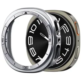 SPIGEN Bezel Tune Pro Samsung Galaxy Watch 8 44mm Silber