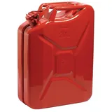 VALPRO Kraftstoffkanister Inh.20l Feuerrot RAL 3000 Stahlbl.L345xB165xH470mm valpro