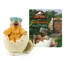 10001682 Jurassic World: Neue Abenteuer - Folge 1: Camp Kreidezeit / Geheimnisse (Blau, Weiß, Gelb)