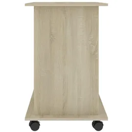 vidaXL Schreibtisch Sonoma-Eiche 80x50x75 cm Holzwerkstoff