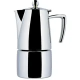 ILSA Espressokanne, 4 Tassen, glänzende Optik