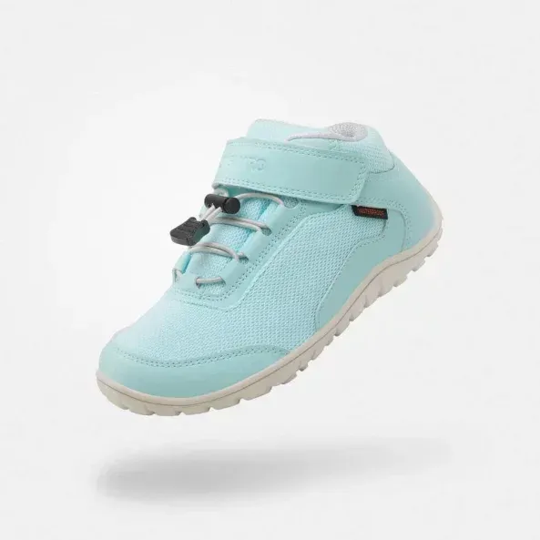 Saguaro Kinder Winter Barfußschuhe Brave I - Cyan Blau 28