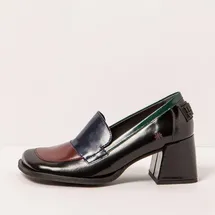 Art Absatzschuhe Damen. 1705 NAPPA SHINNY MULTI-BLACK/ Verona Bunt - Bunt - 37