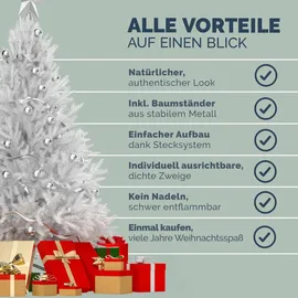 CASARIA CASARIA® Weihnachtsbaum Weiß