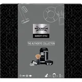 Wilkinson Barber's Style - The Authentic Collection (Rasierhobel, 5 x Doppelklingen, Rasierpinsel, Rasierseife),