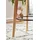 Wohnling Bartisch rund 60 x 110 cm Weiß