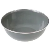 Gräwe Camping/Müsli Schale - 500 ml (Ø 15 cm), Emaille, Grau