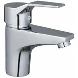 Einloch-Waschtischarmatur für Warm- und Kaltwasser, geeignet für Bad und Küche, Badezimmerschrank und Waschbeckenplatte, Haushaltsarmatur (einzeln)