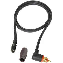 Tecmate Optimate Adapterkabel von DC 2,5mm auf DIN Winkelstecker