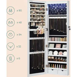 Songmics Schmuckschrank hängend,