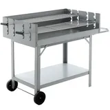 Royal Food CB 550S - Holzkohlegrill - mit doppeltem Grillrost aus Edelstahl