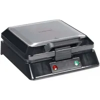 GOURMETmaxx Waffeleisen Belgische Waffeln - Schwarz