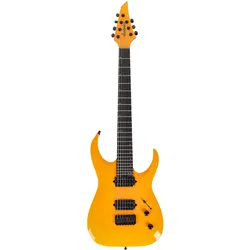 Jackson Pro Series Signature Misha Mansoor Juggernaut HT7 Signal Yellow - E-Gitarre