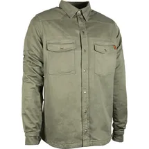 John Doe Motoshirt Motorrad Hemd Dunkelgrün 5XL