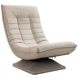 Relaxsessel Aberdeen Creme Stoff