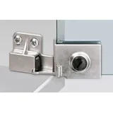 Hettich Glastürscharnier ET 5150, vernickelt, matt