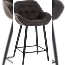 CLP Barhocker Gibson I Gepolsterter Tresenstuhl Mit Fußstütze