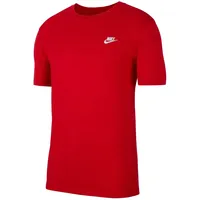 Nike Sportswear Club Herren-T-Shirt - university red/white