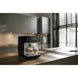 Miele CM 6360 MilkPerfection obsidianschwarz/clean steel metallic