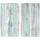 AllStar Herdabdeckplatte aus Glas 30 x 52 cm 2er Set Blue
