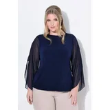 MIAMODA Longbluse Blau 42