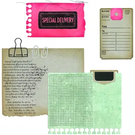 Sizzix Creative Combos Stanzformen 20 Teile silberfarben