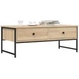 vidaXL Couchtisch Sonoma Eiche 101 x 49 x 39,5 cm