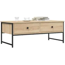 vidaXL Couchtisch Sonoma Eiche 101 x 49 x 39,5 cm