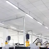 ETC Shop 8er Set LED Decken Wannen Lampen (G13)  weiß