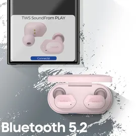 Belkin Soundform Play Kabellose Kopfhörer Pink One Size