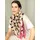 Zwillingsherz Dreieckstuch ZWILLINGSHERZ "Süßer Dackel", Damen, beige pink, Strick, Baumwollmischung, gemustert, mehrfarbig, Modetücher, Tiermotiv, Schriftzug, wärmend, Strick