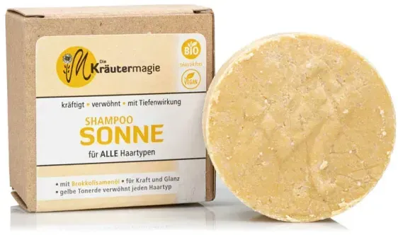 die Kräutermagie festes Shampoo Sonne