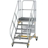 Günzburger Plattformtreppe 45° 800 cm Aluminium