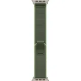 Apple Watch Ultra Trail Loop 49 mm Grün/Neon Titan Natur M/L