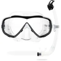 Cressi Estrella + Seal Dry Combo - Clear/Black