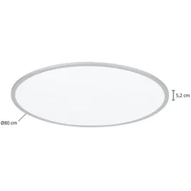 LINDBY Narima 1 LED rund silber/weiß