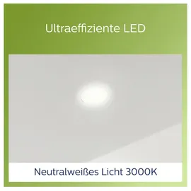 Philips Diamond Einbauleuchte 2W rund weiß