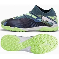 Puma Future 7 Match TF Herren Gray Skies/White/Fizzy Apple 46