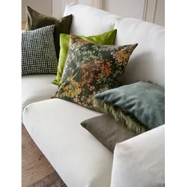 APELT Kissenhülle APELT "Molly", grün, B:46cm L:46cm, Mischgewebe, Obermaterial: 100% Polyester, Kissenbezüge, Kissenhülle